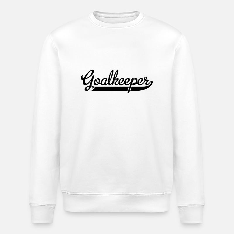 goalkeeper - Sweat bio ROLLER Stanley/Stella Unisexe - blanc