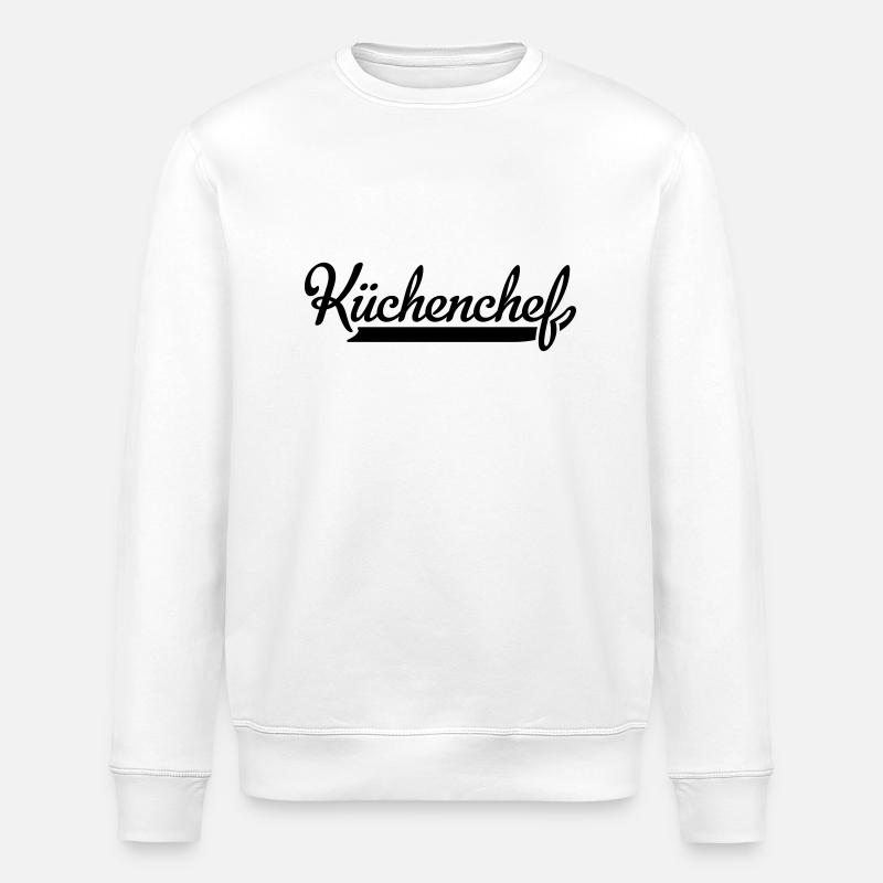 Küchenchef - Stanley/Stella Unisex Bio-Sweatshirt ROLLER - Weiß