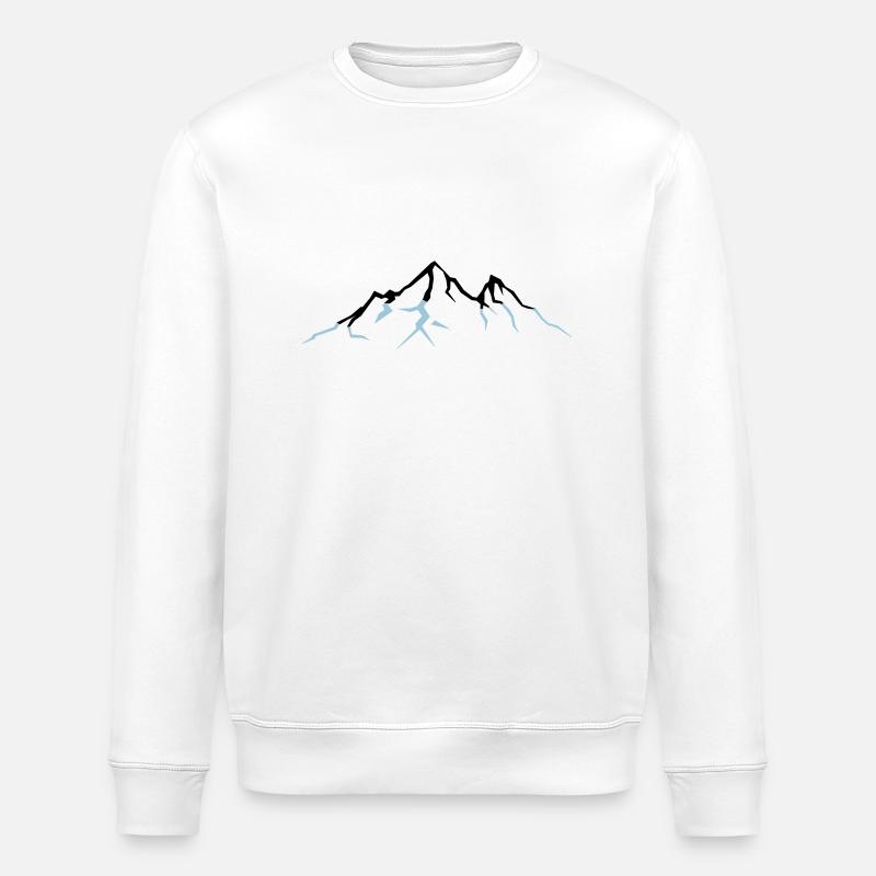 berge_2 - Sweat bio ROLLER Stanley/Stella Unisexe - blanc