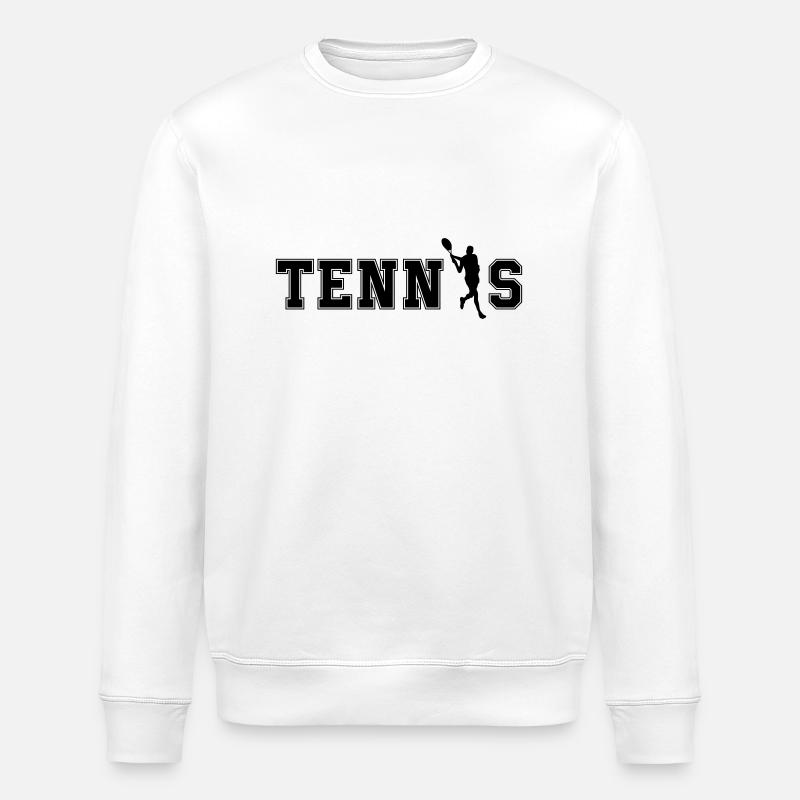 tennis - Stanley/Stella Unisex Bio-Sweatshirt ROLLER - Weiß