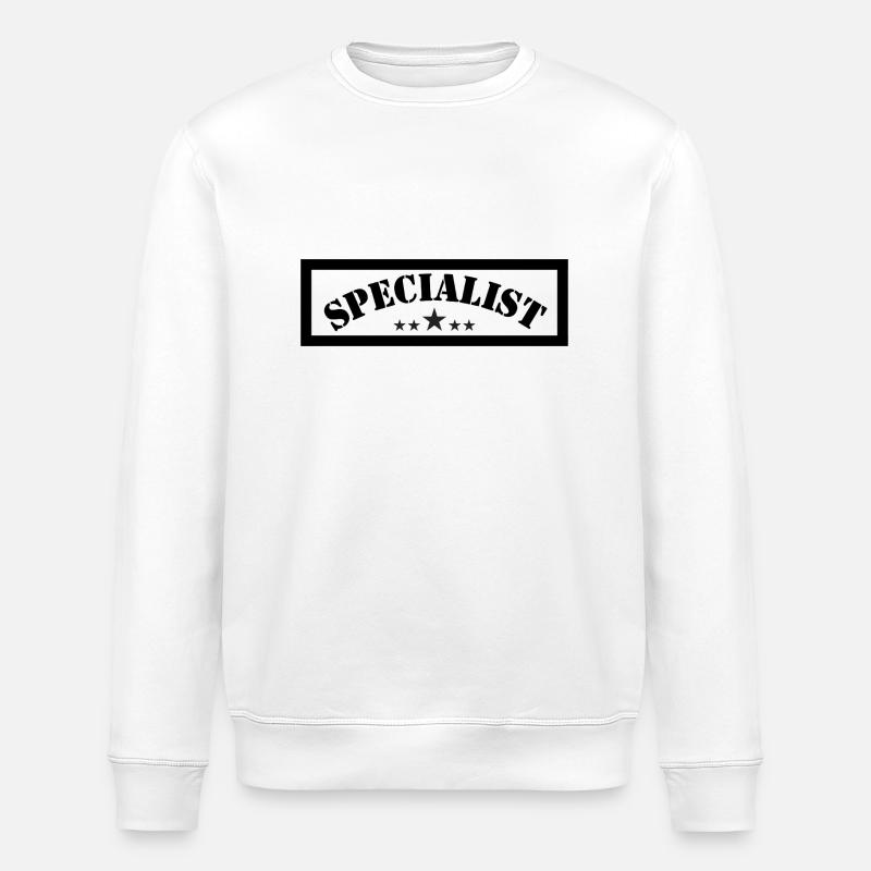Specialist - Stanley/Stella Unisex Bio-Sweatshirt ROLLER - Weiß