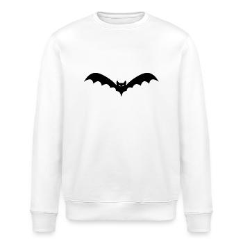 bat II 1c - Stanley/Stella ROLLER Unisex Organic Sweatshirt - white - Front - Nik (191cm)