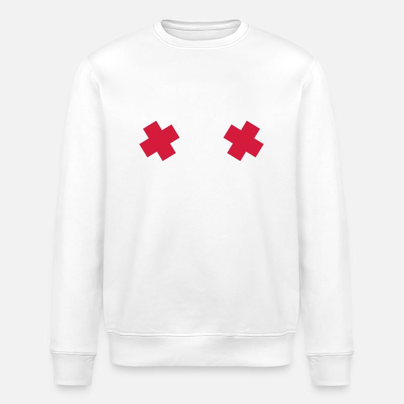 Buste - Sweat bio ROLLER Stanley/Stella Unisexe - blanc