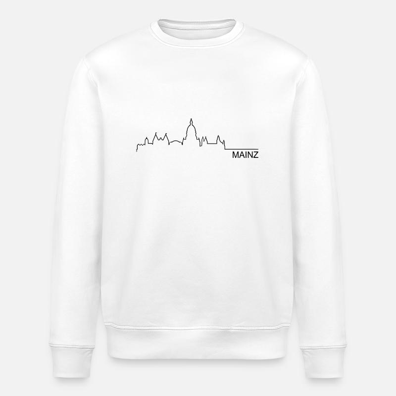 Skyline Mainz - Stanley/Stella Unisex Bio-Sweatshirt ROLLER - Weiß