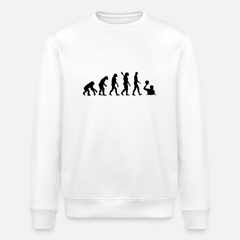 Wasserball - Stanley/Stella Unisex Bio-Sweatshirt ROLLER - Weiß