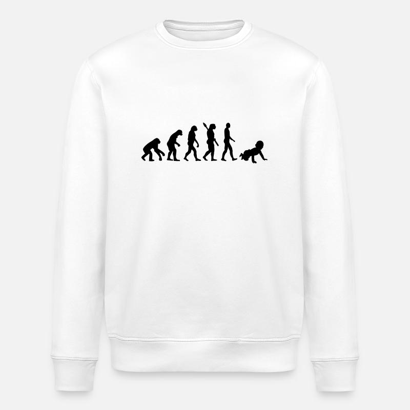 Baby - Stanley/Stella Unisex Bio-Sweatshirt ROLLER - Weiß