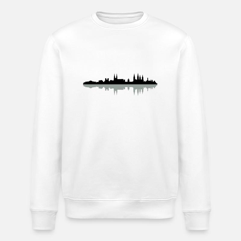 Skyline Bamberg - Stanley/Stella Unisex Bio-Sweatshirt ROLLER - Weiß