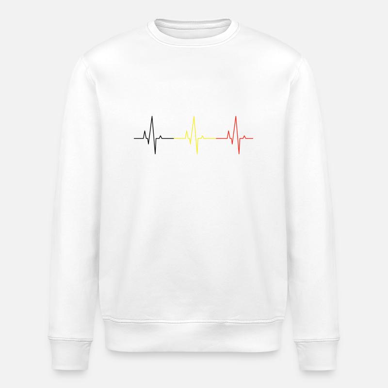 Electro Belge - Sweat bio ROLLER Stanley/Stella Unisexe - blanc