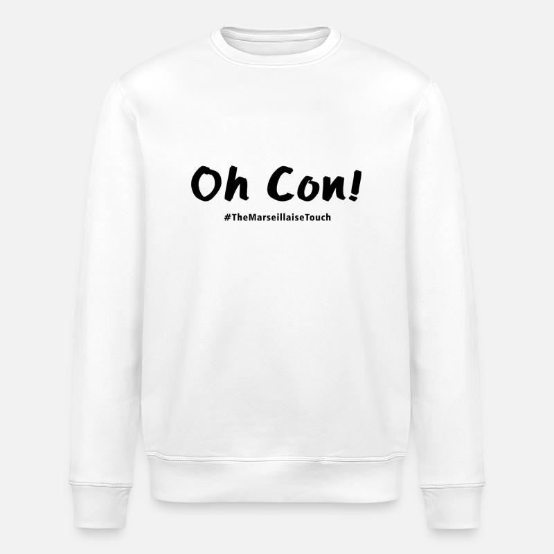 Oh Dummkopf! - Stanley/Stella Unisex Bio-Sweatshirt ROLLER - Weiß