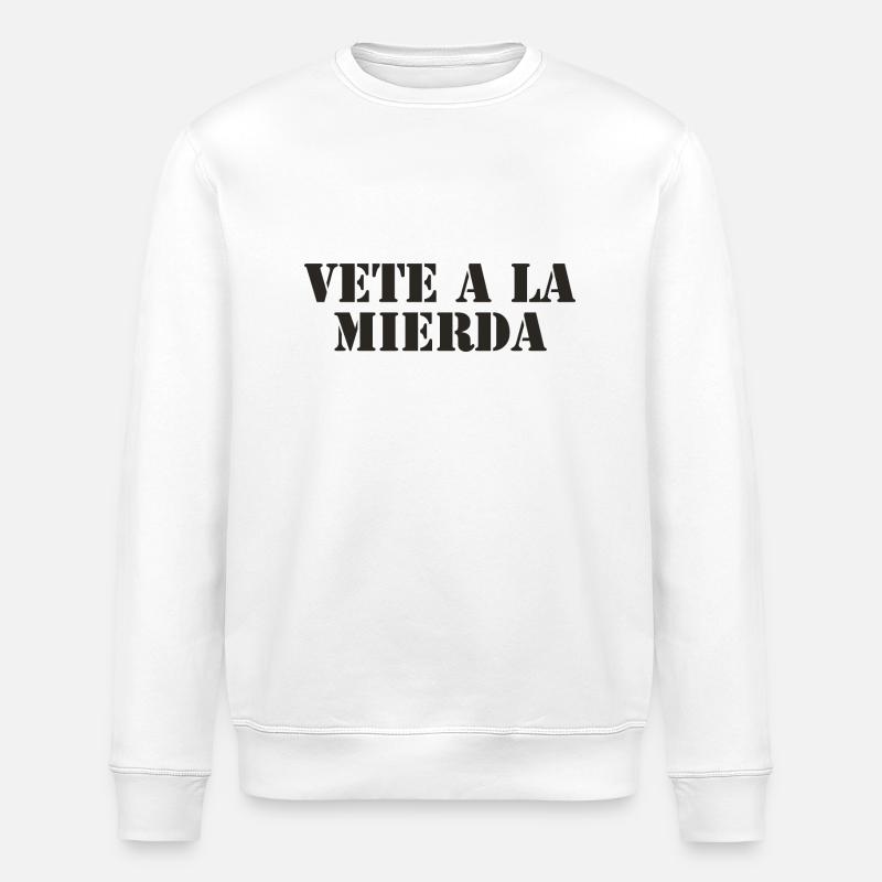 Espagnol - Sweat bio ROLLER Stanley/Stella Unisexe - blanc