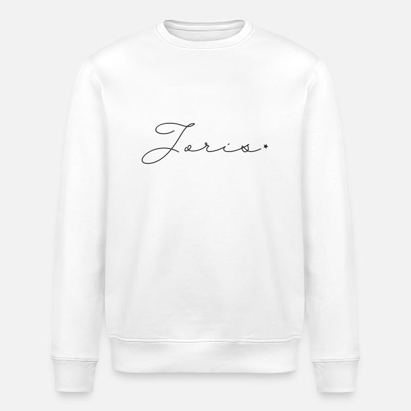 Nom : Joris - Sweat bio ROLLER Stanley/Stella Unisexe - blanc