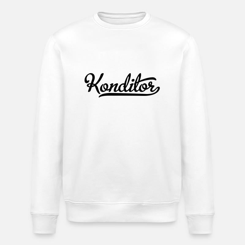 Konditor - Stanley/Stella Unisex Bio-Sweatshirt ROLLER - Weiß