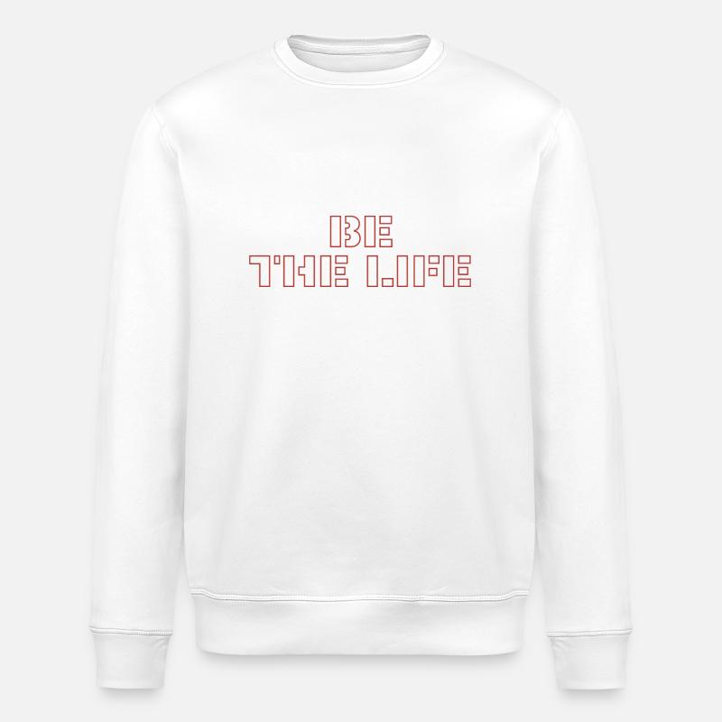 Be the life - Stanley/Stella Unisex Bio-Sweatshirt ROLLER - Weiß