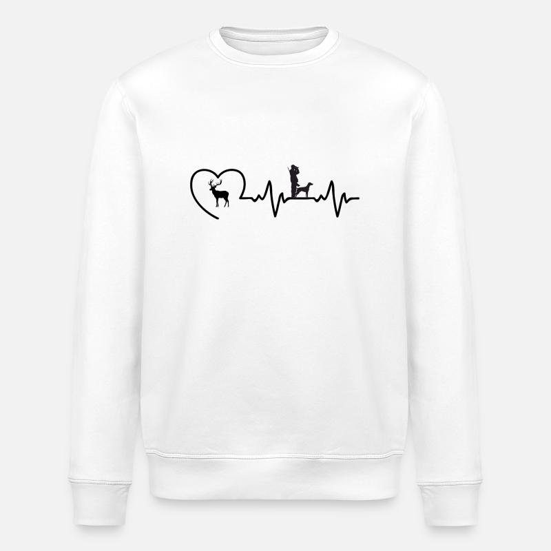 Chasseur - Sweat bio ROLLER Stanley/Stella Unisexe - blanc