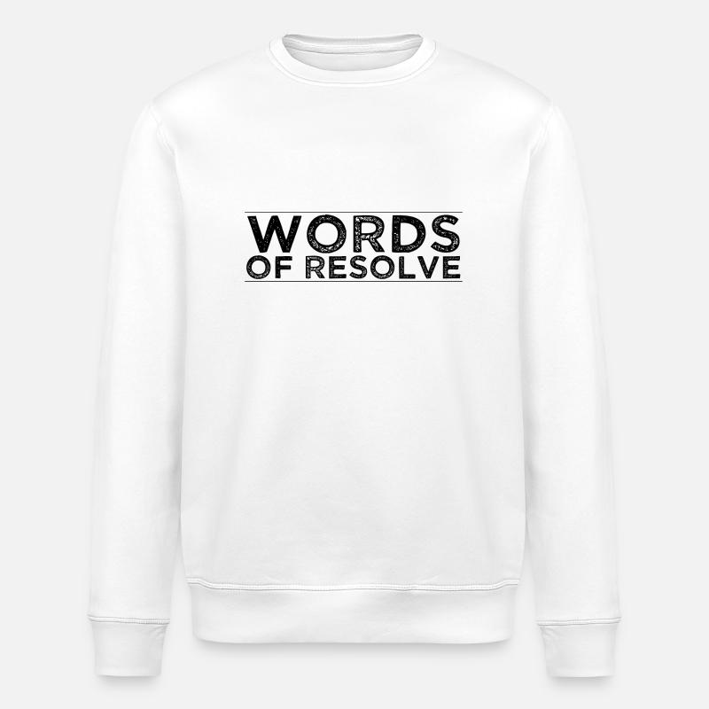 gift funny present funny quote - Stanley/Stella Unisex Bio-Sweatshirt ROLLER - Weiß