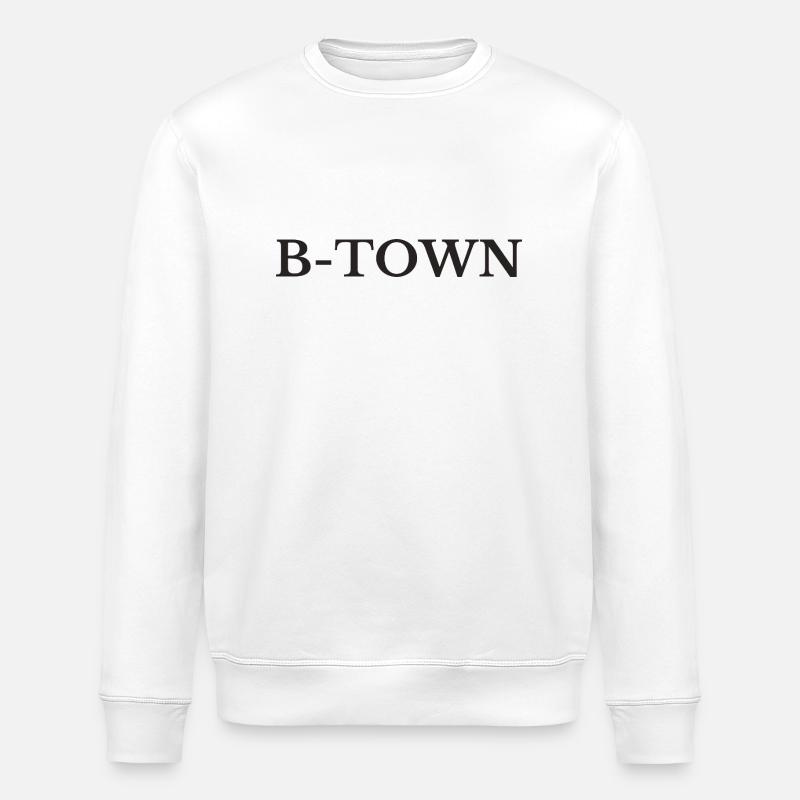Berlin B Ville - Sweat bio ROLLER Stanley/Stella Unisexe - blanc