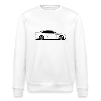 E46 neu - Stanley/Stella Unisex Bio-Sweatshirt ROLLER - Weiß - Vorne - Nik (191cm)