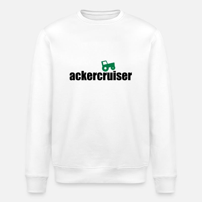 Ackercruiser - Stanley/Stella Unisex Bio-Sweatshirt ROLLER - Weiß