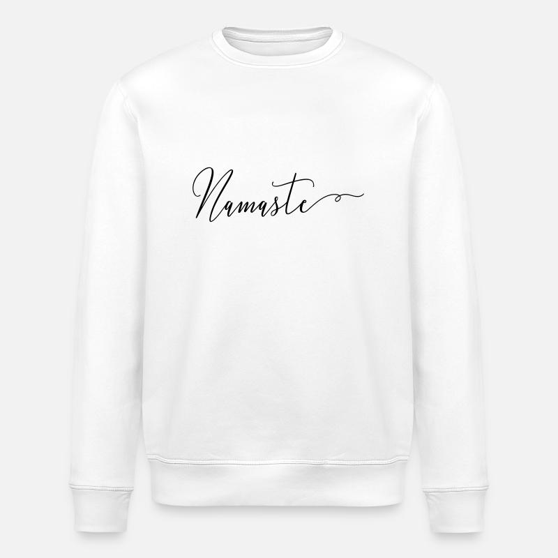 (namaste) - Stanley/Stella Unisex Bio-Sweatshirt ROLLER - Weiß