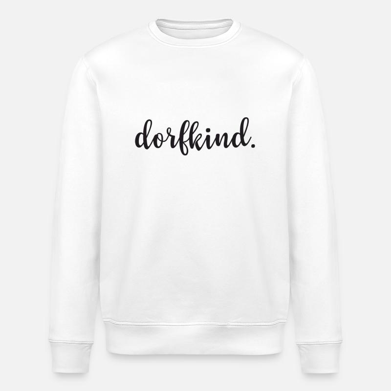 Dorfkind. - Stanley/Stella Unisex Bio-Sweatshirt ROLLER - Weiß