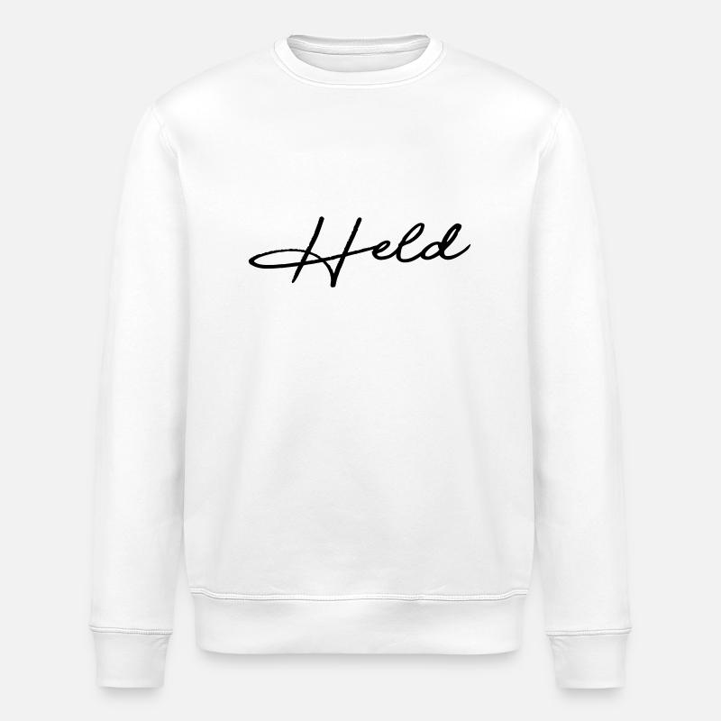 Held - als dankeschön - Stanley/Stella Unisex Bio-Sweatshirt ROLLER - Weiß