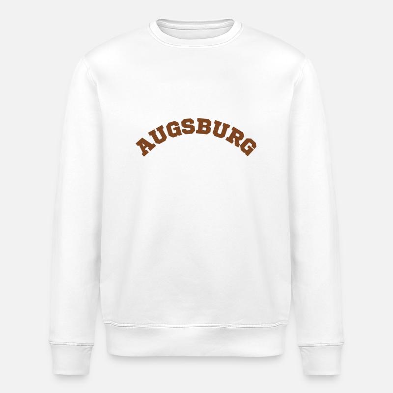 Augsburg - Stanley/Stella Unisex Bio-Sweatshirt ROLLER - Weiß