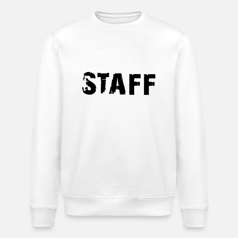 staff - Stanley/Stella Unisex Bio-Sweatshirt ROLLER - Weiß