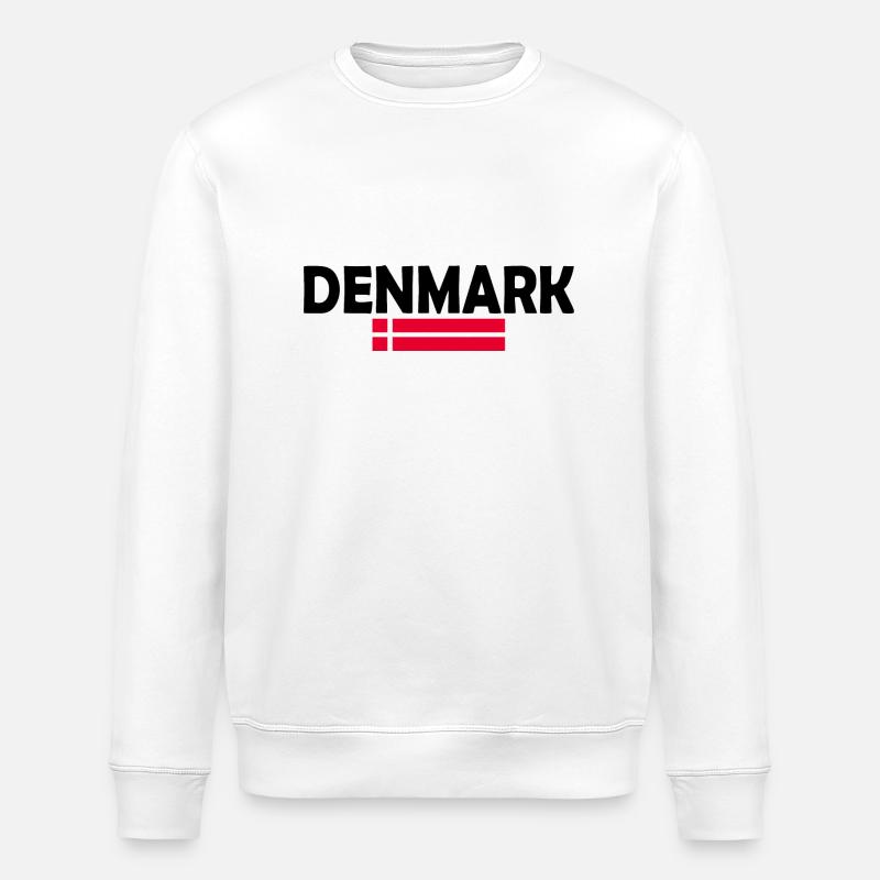 Danemark - Sweat bio ROLLER Stanley/Stella Unisexe - blanc
