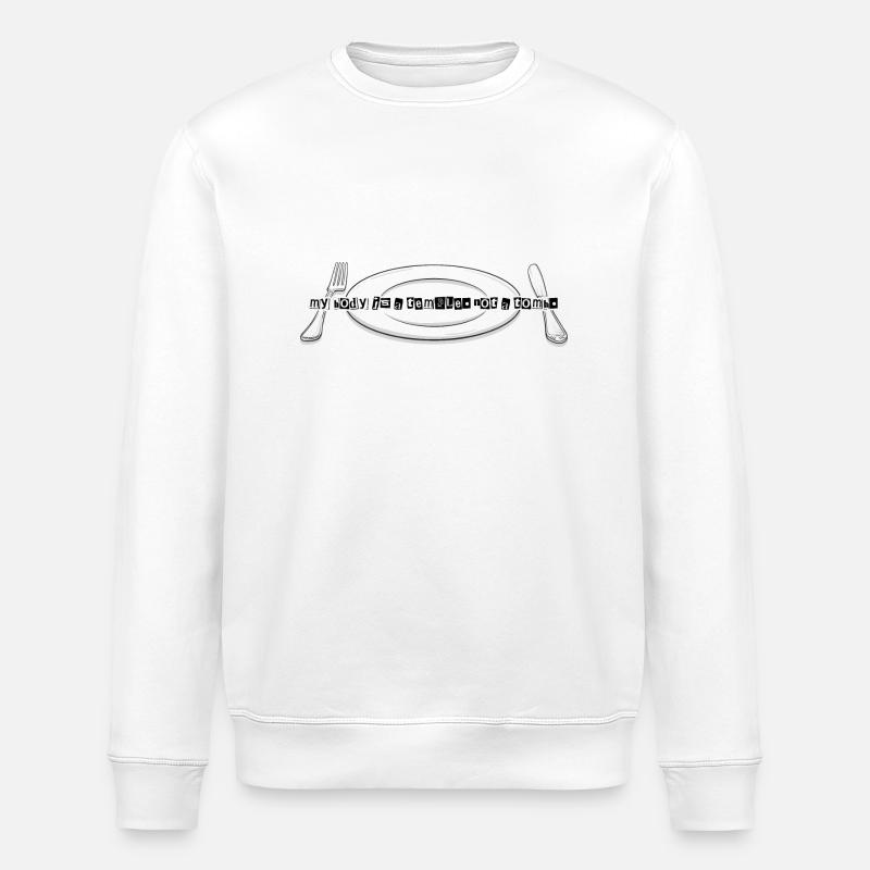 Animal Rights // Illustration - Stanley/Stella Unisex Bio-Sweatshirt ROLLER - Weiß