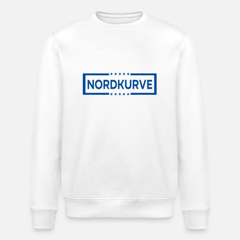 Conception du ventilateur Nordkurve - Sweat bio ROLLER Stanley/Stella Unisexe - blanc