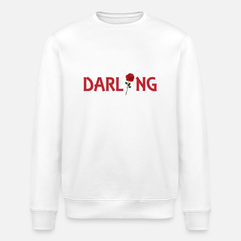 Darling - Stanley/Stella ROLLER Unisex Organic Sweatshirt - white