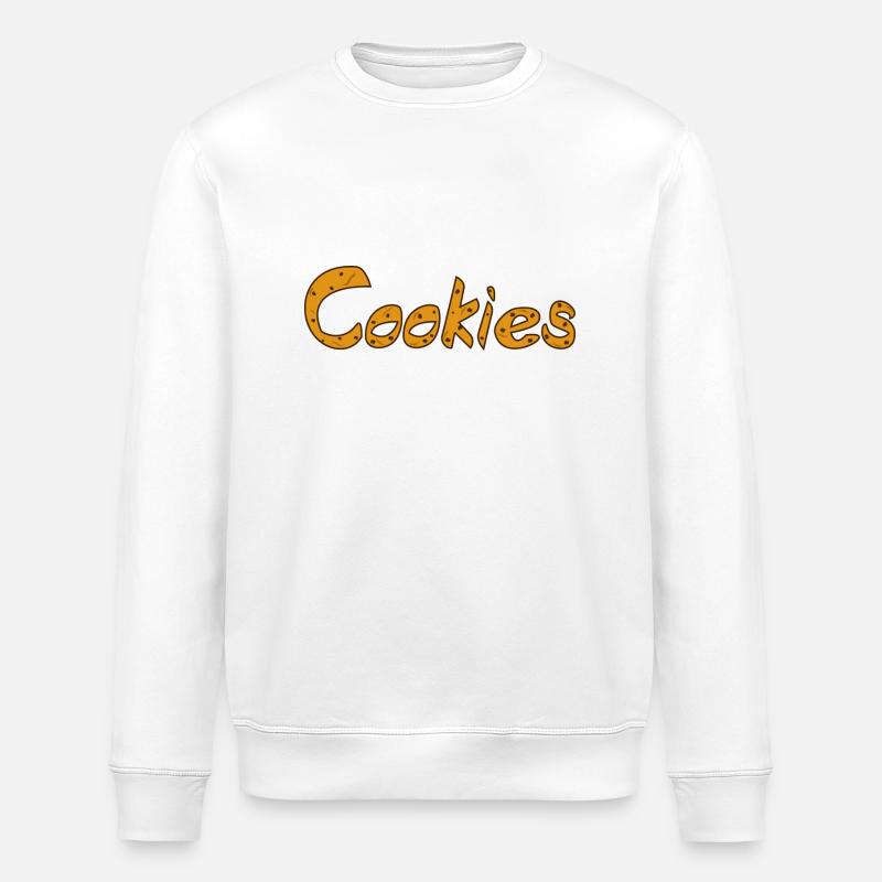 Biscuits Délicieux Design - Sweat bio ROLLER Stanley/Stella Unisexe - blanc