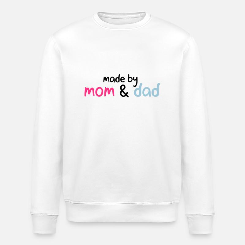 faite par maman et papa - Sweat bio ROLLER Stanley/Stella Unisexe - blanc