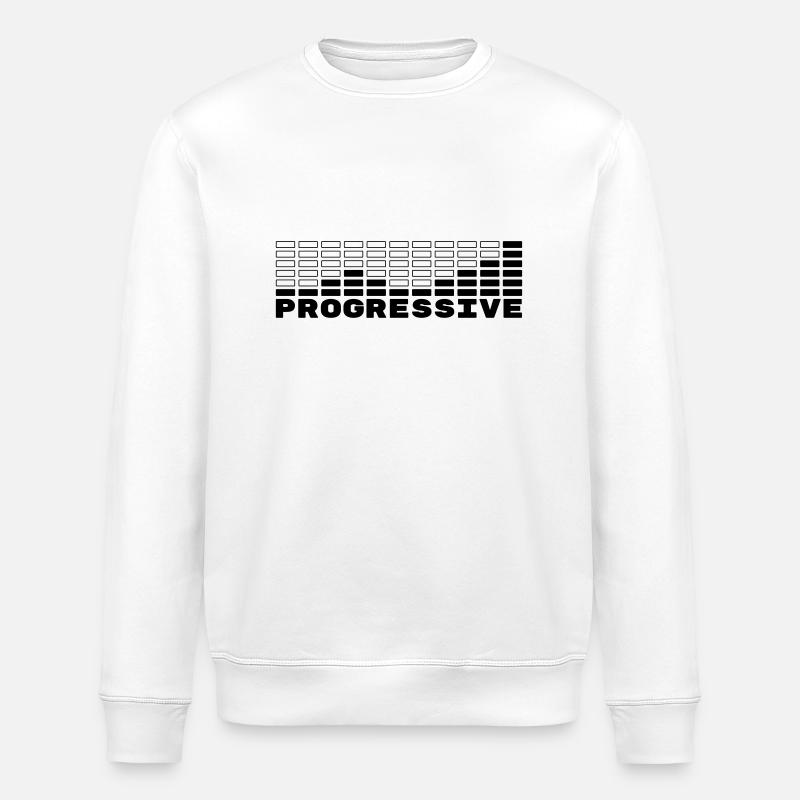 Progressive - Stanley/Stella Unisex Bio-Sweatshirt ROLLER - Weiß