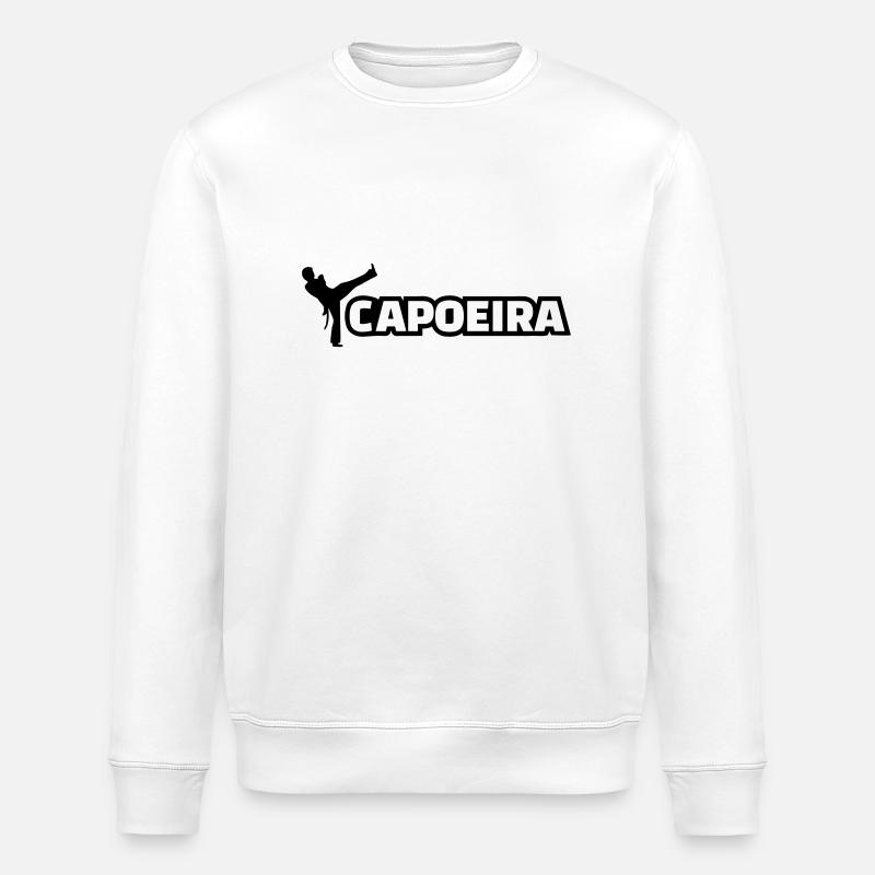 Capoeira - Stanley/Stella Unisex Bio-Sweatshirt ROLLER - Weiß