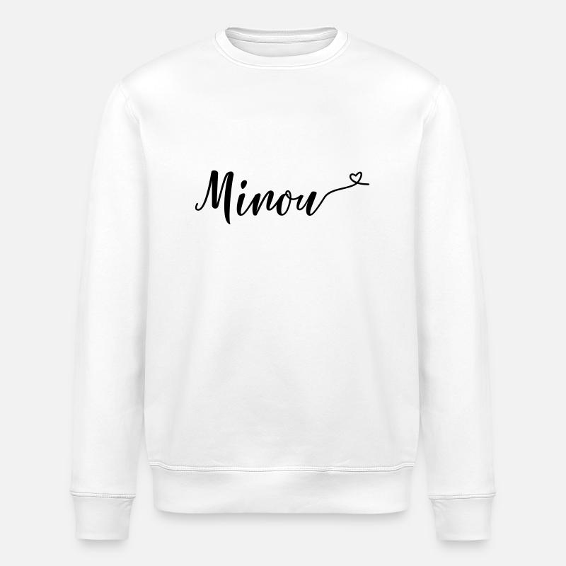 minou - Sweat bio ROLLER Stanley/Stella Unisexe - blanc