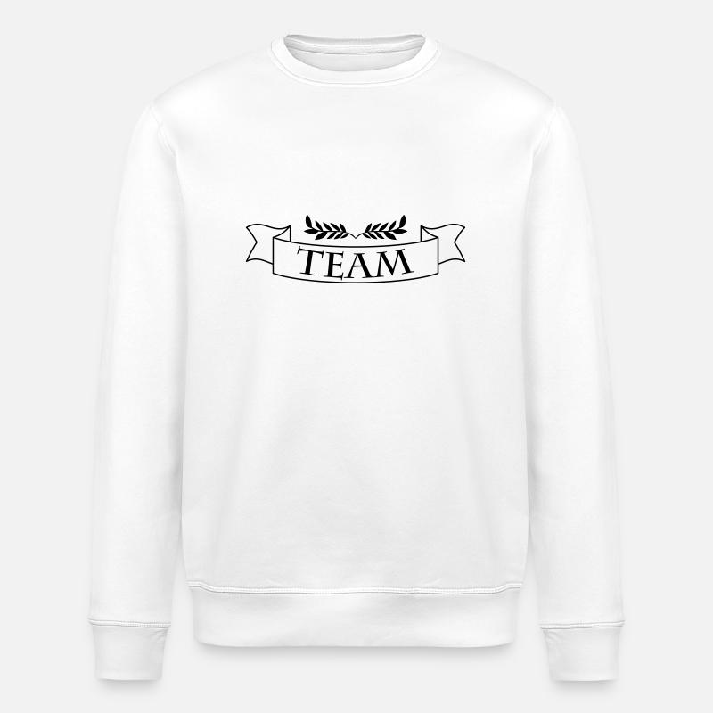 team - Stanley/Stella Unisex Bio-Sweatshirt ROLLER - Weiß