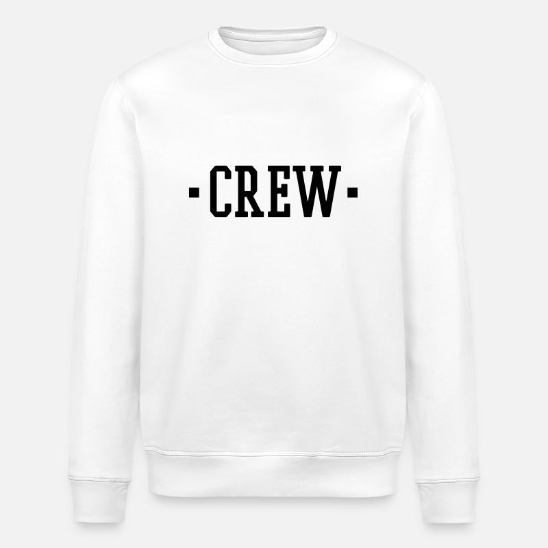 CREW - Stanley/Stella Unisex Bio-Sweatshirt ROLLER - Weiß