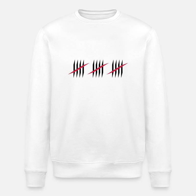 15 - Stanley/Stella Unisex Bio-Sweatshirt ROLLER - Weiß