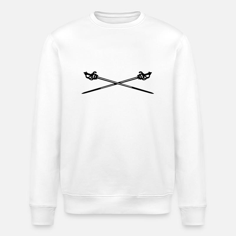 Fechten - Stanley/Stella Unisex Bio-Sweatshirt ROLLER - Weiß