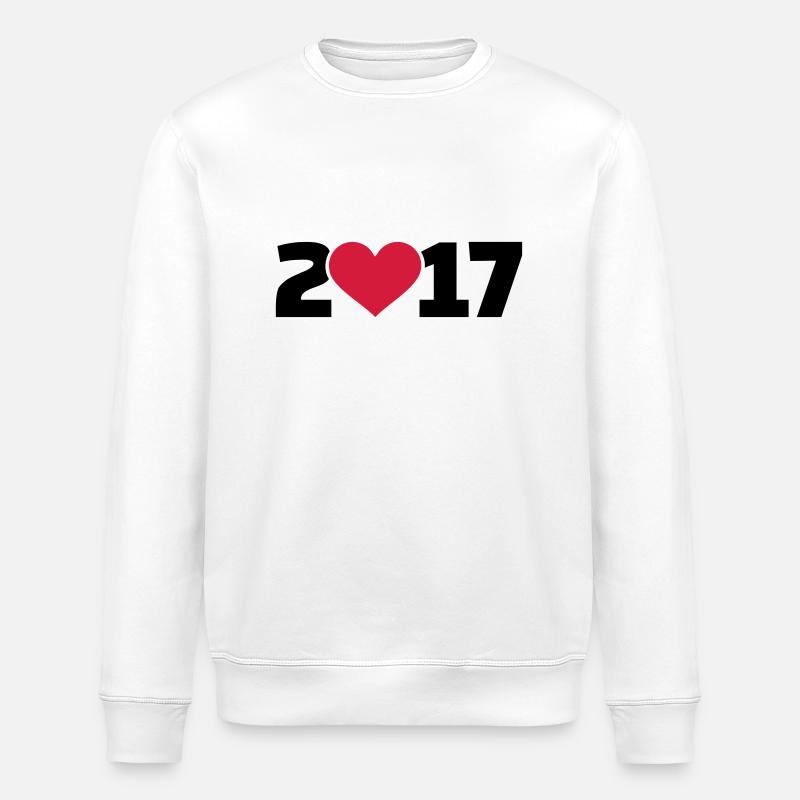 2017 - Stanley/Stella Unisex Bio-Sweatshirt ROLLER - Weiß