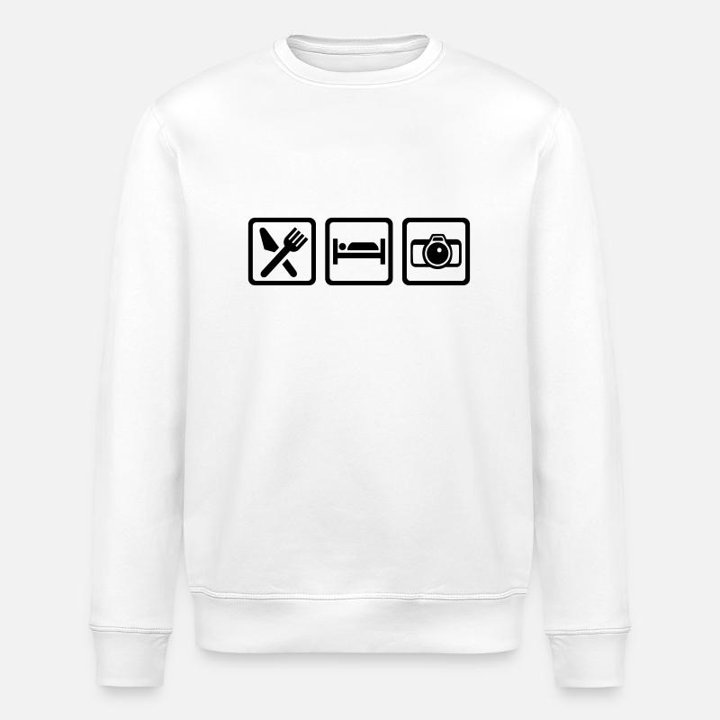 Fotograf - Stanley/Stella Unisex Bio-Sweatshirt ROLLER - Weiß