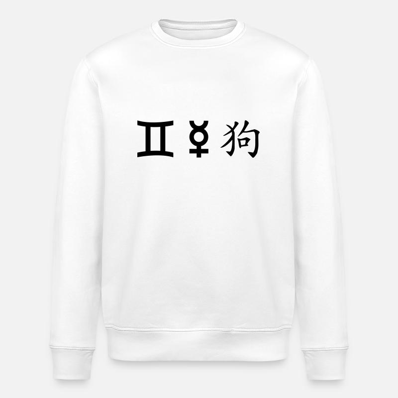 Gémeaux Gémeaux Mercury Dog - Sweat bio ROLLER Stanley/Stella Unisexe - blanc