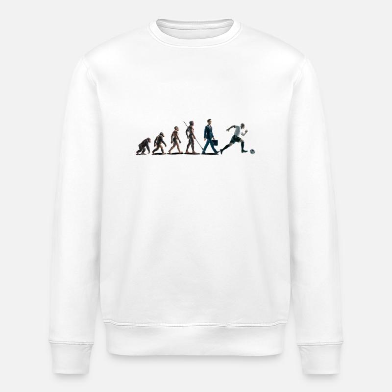 Evolution Football Artboard 1 - Sweat bio ROLLER Stanley/Stella Unisexe - blanc