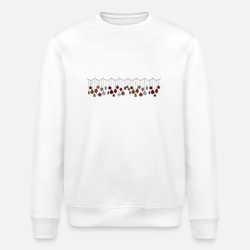 Girlande - Stanley/Stella Unisex Bio-Sweatshirt ROLLER - Weiß
