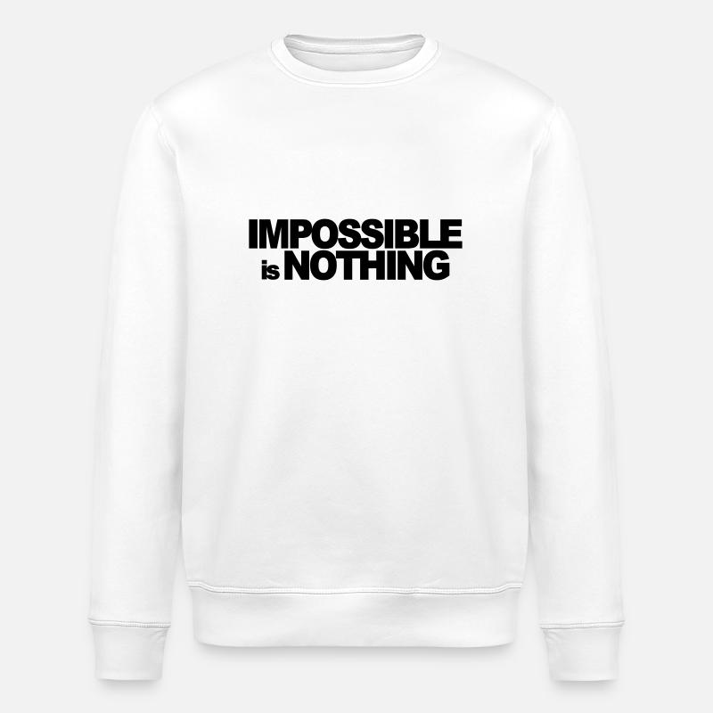 masterfitness_impossible - Stanley/Stella Unisex Bio-Sweatshirt ROLLER - Weiß