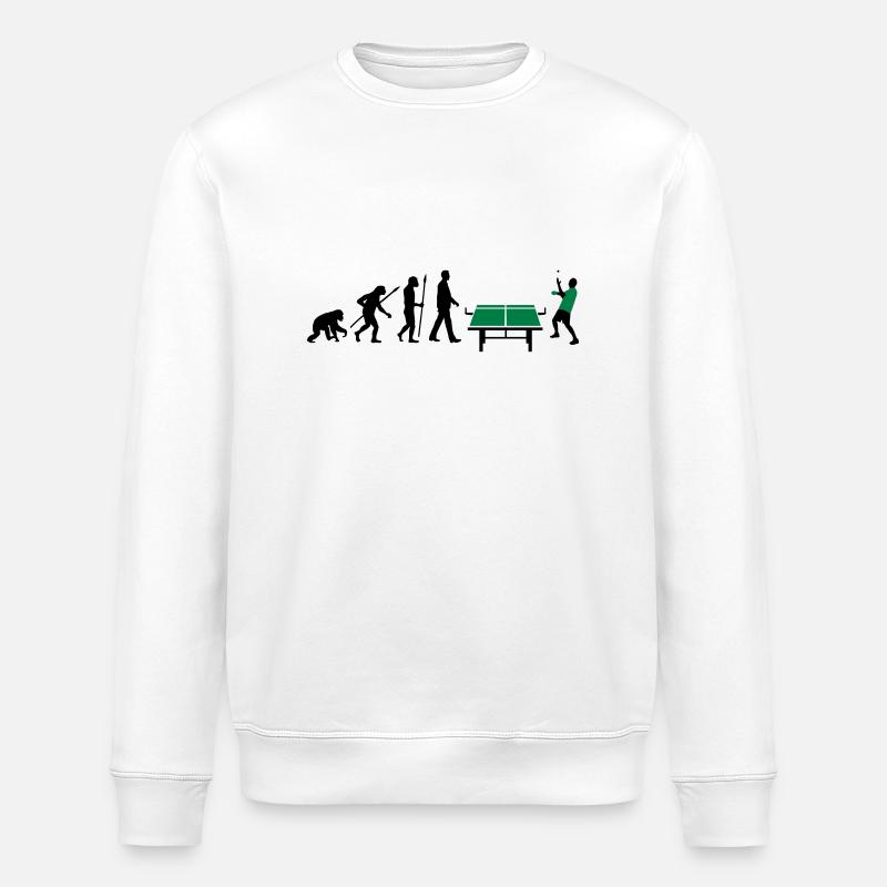 evolution_table_tennis_072012_a_2c - Stanley/Stella Unisex Bio-Sweatshirt ROLLER - Weiß