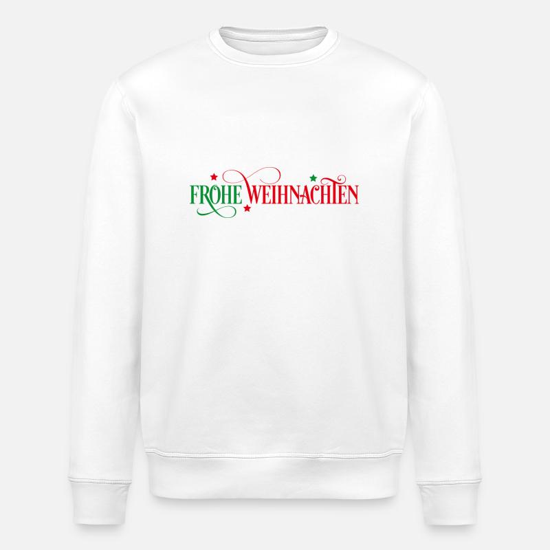 Weihnachten - Stanley/Stella Unisex Bio-Sweatshirt ROLLER - Weiß