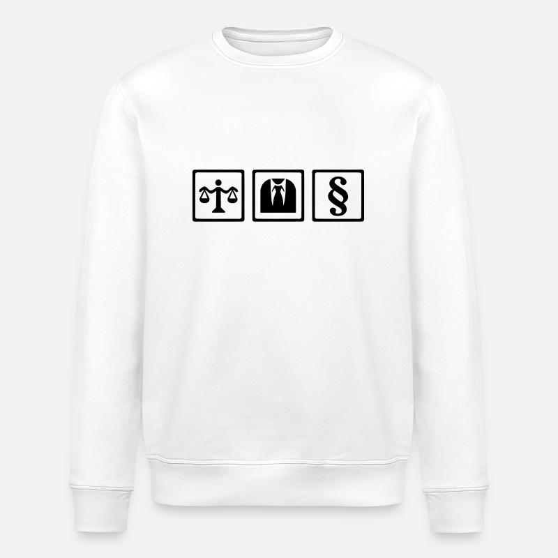 Avocat - Sweat bio ROLLER Stanley/Stella Unisexe - blanc