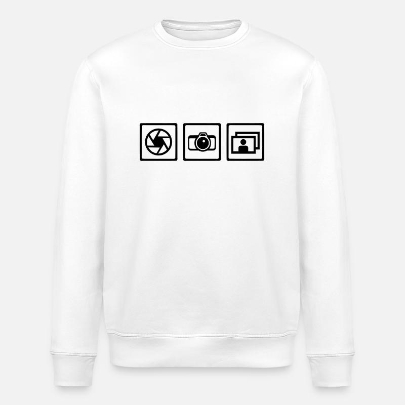 Photographe - Sweat bio ROLLER Stanley/Stella Unisexe - blanc